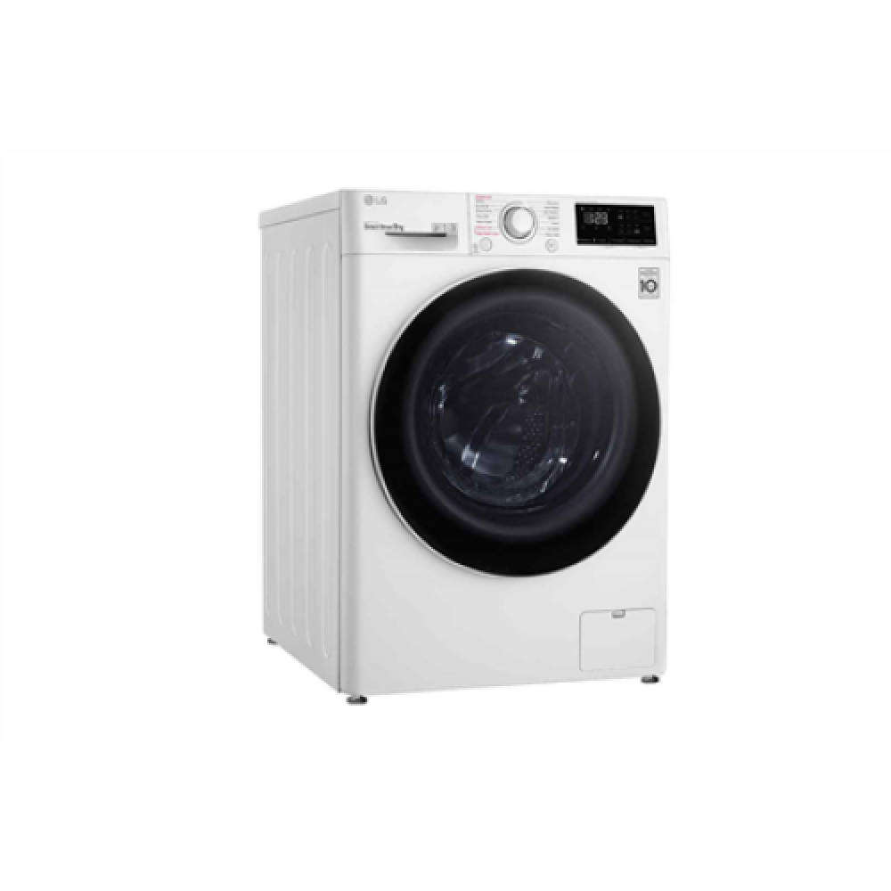 LG Washing Machine F4WV329S0E Energy efficiency class B Front loading Washing capacity 9 kg 1400 RPM Depth 56.5 cm Width 60 cm Display LED Steam function Direct drive White