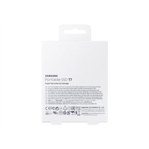 Portable SSD , T7 , 2000 GB , N/A , USB 3.2 , Blue