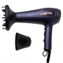 Adler Hair dryer with retractable power cord , AD 2273 , 2000 W , Number of temperature settings 3 , Diffuser nozzle , Dark Violet