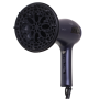 Adler Hair dryer with retractable power cord , AD 2273 , 2000 W , Number of temperature settings 3 , Diffuser nozzle , Dark Violet