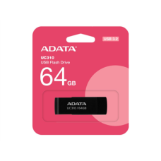 ADATA , USB Flash Drive , UC310 , 64 GB , USB 3.2 Gen1 , Black