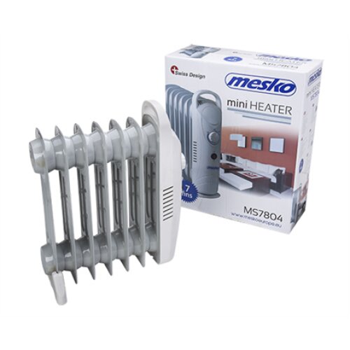 Mesko , MS 7804 , Oil Filled Radiator , 700 W , Number of power levels 1 , White