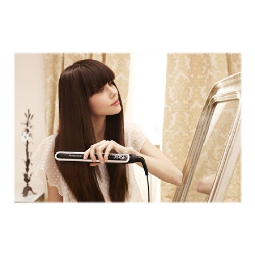 Remington , PEARL Hair Straightener , S9500 , Warranty 24 month(s) , Ceramic heating system , Display Digital display , Temperature (min) 150 °C , Temperature (max) 235 °C , Black