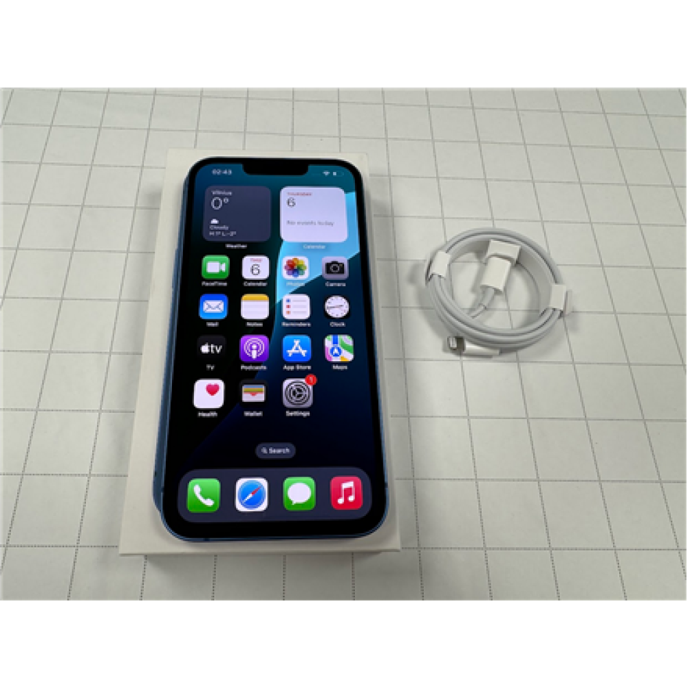 Apple REFURBISHED Grade A , iPhone 13 , Blue , 6.1 , Super Retina XDR OLED , 2532 x 1170 pixels , Internal RAM 4 GB , 128 GB , Dual SIM , 4G , 5G , Main camera resolution 12+12 MP , Secondary camera resolution 12 MP , iOS , 18 , 3240 mAh