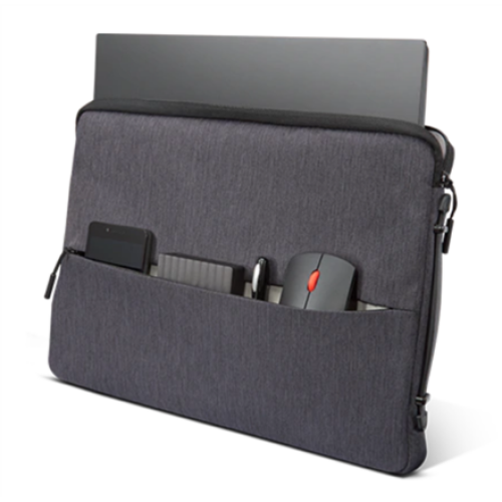 Lenovo , Fits up to size 13 , Essential , Business Casual 13-inch Sleeve Case , Sleeve , Charcoal Grey