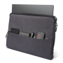 Lenovo , Fits up to size 13 , Essential , Business Casual 13-inch Sleeve Case , Sleeve , Charcoal Grey