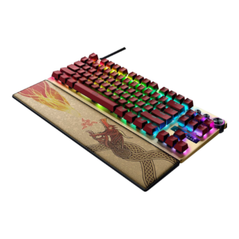 Razer Huntsman V3 Pro Tenkeyless , Gaming Keyboard , Wired , US , Counter-Strike 2 Edition , USB Type-C , Razer Analog Optical Switch Gen-2