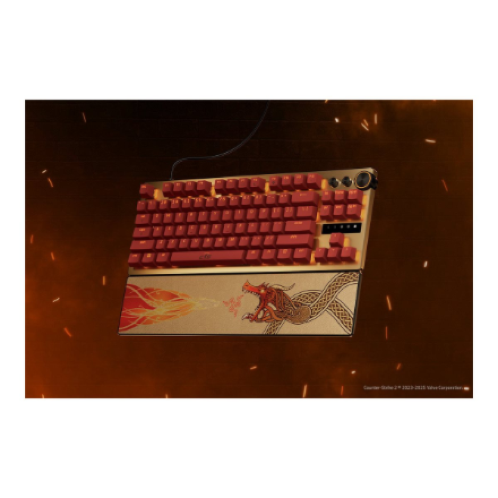 Razer Huntsman V3 Pro Tenkeyless , Gaming Keyboard , Wired , US , Counter-Strike 2 Edition , USB Type-C , Razer Analog Optical Switch Gen-2