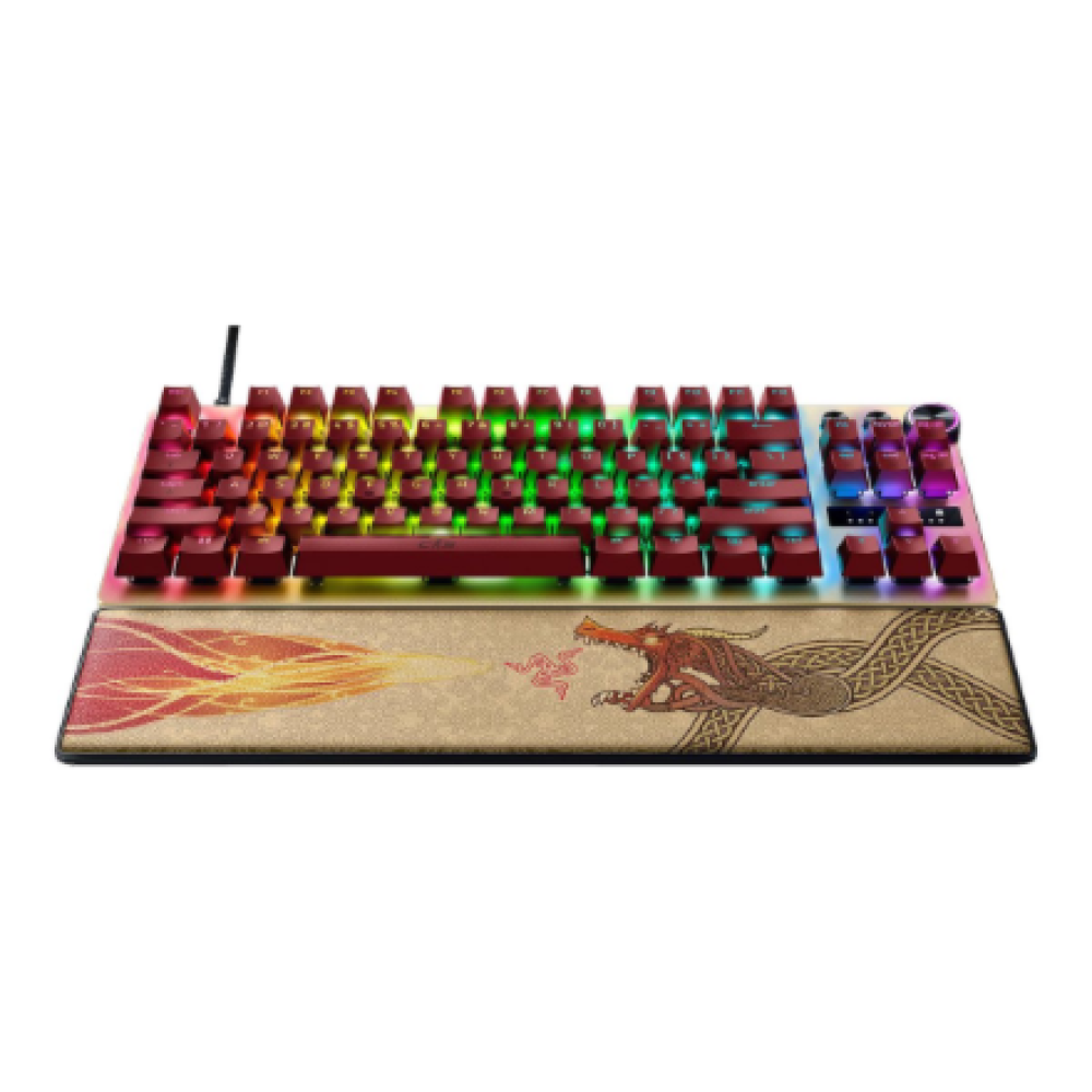 Razer Huntsman V3 Pro Tenkeyless , Gaming Keyboard , Wired , US , Counter-Strike 2 Edition , USB Type-C , Razer Analog Optical Switch Gen-2