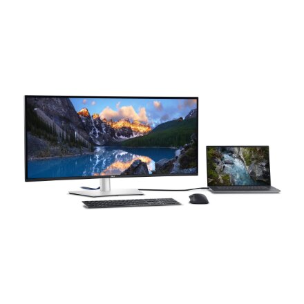 Dell , U4025QW , 40 , IPS , 21:9 , 120 Hz , 8 ms , 5120 x 2160 pixels , 450 cd/m² , HDMI ports quantity 1 , Silver