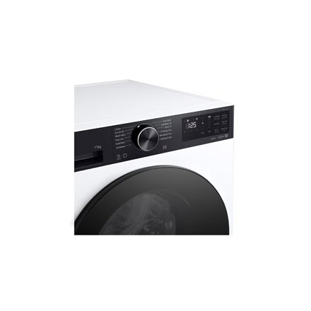 LG Washing machine , F4X5511TKB , Energy efficiency class A , Front loading , Washing capacity 11 kg , 1400 RPM , Depth 57 cm , Width 60 cm , Display , LED , Steam function , Direct drive , Wi-Fi , White