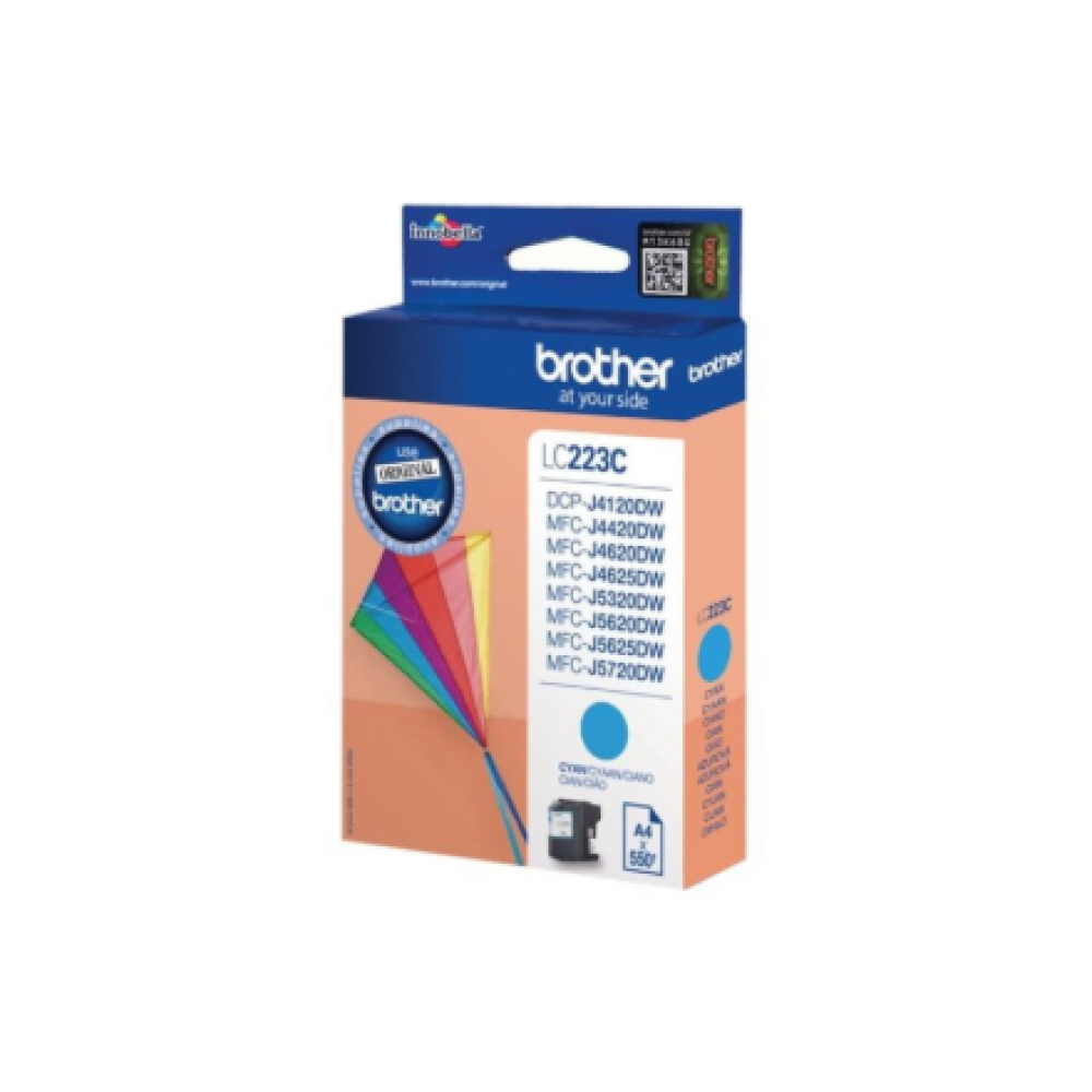 Brother LC-223C , Ink Cartridge , Cyan