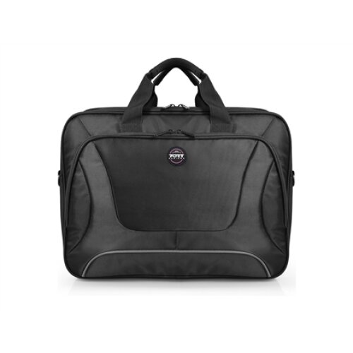 PORT DESIGNS , Courchevel , Fits up to size 17.3 , Messenger - Briefcase , Shoulder strap , Black