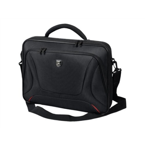 PORT DESIGNS , Courchevel , Fits up to size 17.3 , Messenger - Briefcase , Shoulder strap , Black