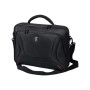PORT DESIGNS , Courchevel , Fits up to size 17.3 , Messenger - Briefcase , Shoulder strap , Black