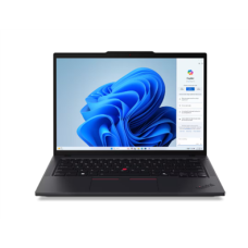 Lenovo ThinkPad T14 , Black , 14 , IPS , WUXGA , 1920 x 1200 pixels , Anti-glare , Intel Core U7 , 155U , 32 GB , SO-DIMM DDR5 , Solid-state drive capacity 1000 GB , Intel Graphics , Windows 11 Pro , 802.11ax , Bluetooth version 5.3 , LTE Upgradable , Key
