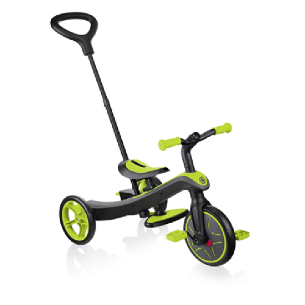 Globber , Lime green , Tricycle and Balance Bike , Explorer Trike 4in1