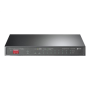 TP-LINK , 10-Port Gigabit Easy Smart Switch with 8-Port PoE+ , TL-SG1210MP , Unmanaged , Desktop , Power supply type External , 60 month(s)