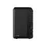 Synology , Tower NAS , DS220+ , up to 2 HDD/SSD Hot-Swap , Intel Celeron , Intel Celeron J4025 Dual Core , Processor frequency 2 GHz , 2 GB , DDR4