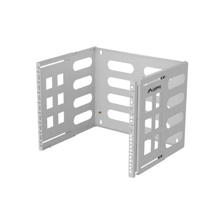 Lanberg Folding Bracket Wall-mount 19 8U 497x400/240 , FB01-5408-10S , Gray