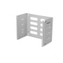 Lanberg Folding Bracket Wall-mount 19 8U 497x400/240 , FB01-5408-10S , Gray