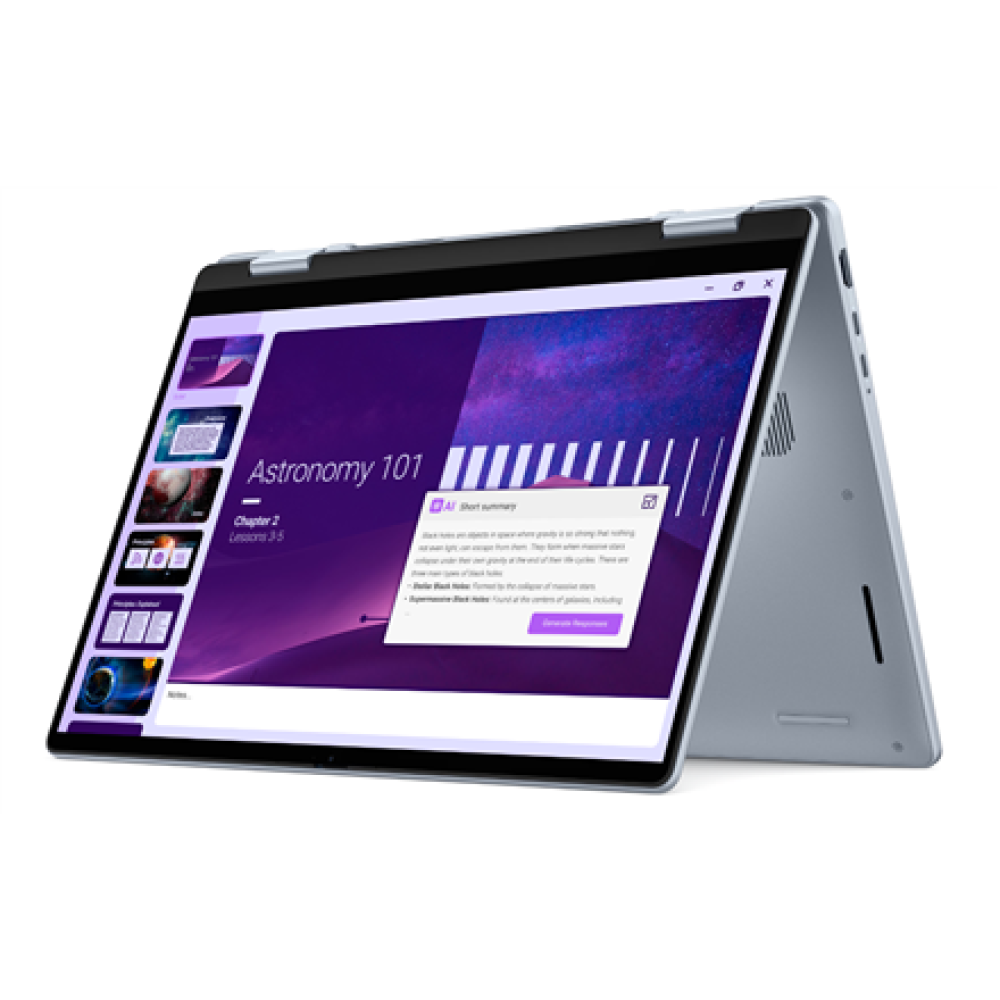 Dell Plus 2in1 14 , Ice Blue , 14 , WVA , Touchscreen , FHD+ , 1920 x 1200 pixels , Intel Core Ultra 7 , 256V , 16 GB , LPDDR5X , Solid-state drive capacity 512 GB , Intel Arc Graphics , Windows 11 Pro , 802.11be , Keyboard language English , Keyboard bac