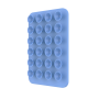 Fixed , MagMate , MagSafe Holder With Suction Cups , Apple , iPhone 12 and newer, or any phone with a MagSafe case , Liquid Silicone , Blue
