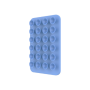 Fixed , MagMate , MagSafe Holder With Suction Cups , Apple , iPhone 12 and newer, or any phone with a MagSafe case , Liquid Silicone , Blue