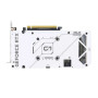 Asus , DUAL-RTX4060-O8G-WHITE , NVIDIA , 8 GB , GeForce RTX 4060 , GDDR6 , HDMI ports quantity 1 , PCI Express 4.0 , Memory clock speed 17000 MHz