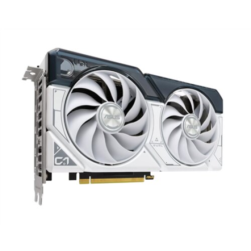 Asus , DUAL-RTX4060-O8G-WHITE , NVIDIA , 8 GB , GeForce RTX 4060 , GDDR6 , HDMI ports quantity 1 , PCI Express 4.0 , Memory clock speed 17000 MHz