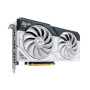 Asus , DUAL-RTX4060-O8G-WHITE , NVIDIA , 8 GB , GeForce RTX 4060 , GDDR6 , HDMI ports quantity 1 , PCI Express 4.0 , Memory clock speed 17000 MHz