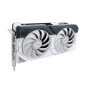 Asus , DUAL-RTX4060-O8G-WHITE , NVIDIA , 8 GB , GeForce RTX 4060 , GDDR6 , HDMI ports quantity 1 , PCI Express 4.0 , Memory clock speed 17000 MHz