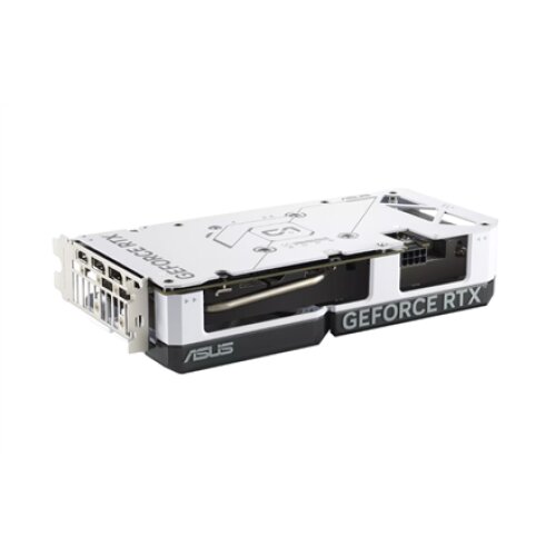 Asus , DUAL-RTX4060-O8G-WHITE , NVIDIA , 8 GB , GeForce RTX 4060 , GDDR6 , HDMI ports quantity 1 , PCI Express 4.0 , Memory clock speed 17000 MHz