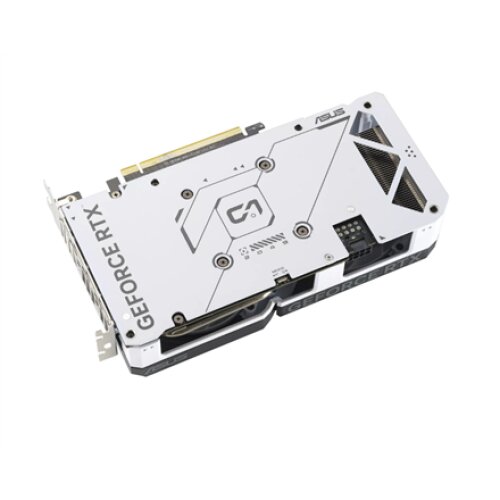 Asus , DUAL-RTX4060-O8G-WHITE , NVIDIA , 8 GB , GeForce RTX 4060 , GDDR6 , HDMI ports quantity 1 , PCI Express 4.0 , Memory clock speed 17000 MHz