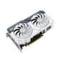 Asus , DUAL-RTX4060-O8G-WHITE , NVIDIA , 8 GB , GeForce RTX 4060 , GDDR6 , HDMI ports quantity 1 , PCI Express 4.0 , Memory clock speed 17000 MHz
