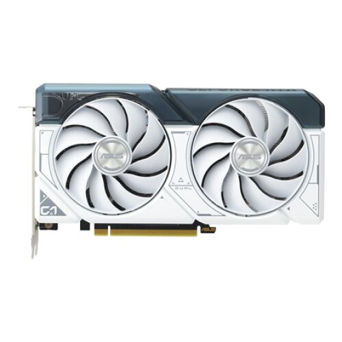 Asus , DUAL-RTX4060-O8G-WHITE , NVIDIA , 8 GB , GeForce RTX 4060 , GDDR6 , HDMI ports quantity 1 , PCI Express 4.0 , Memory clock speed 17000 MHz