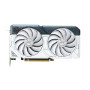 Asus , DUAL-RTX4060-O8G-WHITE , NVIDIA , 8 GB , GeForce RTX 4060 , GDDR6 , HDMI ports quantity 1 , PCI Express 4.0 , Memory clock speed 17000 MHz