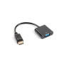 Lanberg Adapter Cable DisplayPort to VGA, 20 cm , AD-0002-BK