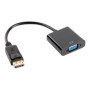 Lanberg Adapter Cable DisplayPort to VGA, 20 cm , AD-0002-BK