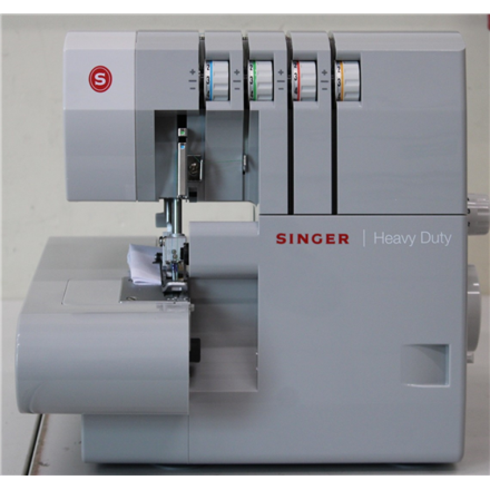 SALE OUT. Singer Sewing Machine , 14HD-854 Heavy Duty Serger , Number of stitches 8 , Grey , DAMAGED PACKAGING