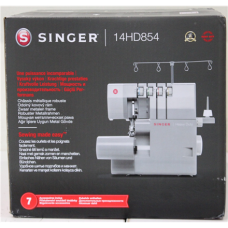 SALE OUT. Singer Sewing Machine , 14HD-854 Heavy Duty Serger , Number of stitches 8 , Grey , DAMAGED PACKAGING