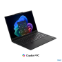 Lenovo ThinkPad X1 Carbon G14 Intel , Black , 14 , IPS , Touchscreen , WUXGA , 1920 x 1200 pixels , Anti-glare , Intel Core Ultra X7 , 358H , 64 GB , Soldered LPDDR5X , Solid-state drive capacity 1000 GB , Intel Arc B390 GPU , Windows 11 Pro , 802.11be , 