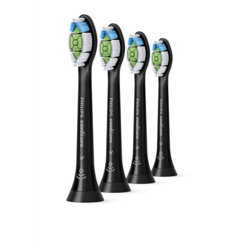 Philips , Toothbrush replacement , HX6064/11 , Heads , For adults , Number of brush heads included 4 , Number of teeth brushing modes Does not apply , Black