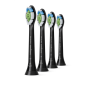 Philips , HX6064/11 , Toothbrush replacement , Heads , For adults , Number of brush heads included 4 , Number of teeth brushing modes Does not apply , Black