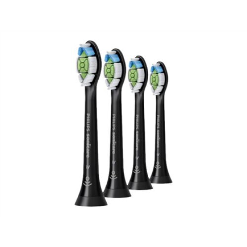 Philips , Toothbrush replacement , HX6064/11 , Heads , For adults , Number of brush heads included 4 , Number of teeth brushing modes Does not apply , Black