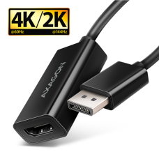 AXAGON Active adapter RVD-HI20N , DisplayPort to HDMI , 0.15 m