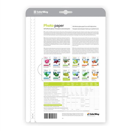 ColorWay Photo Paper, 50 sheets , Glossy , 135 g/m² , A4