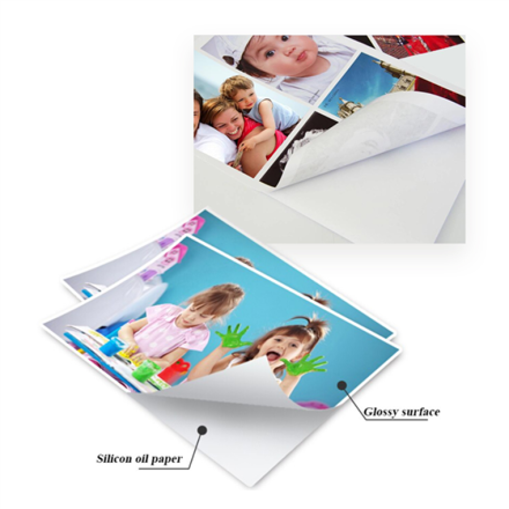 ColorWay Glossy Self-adhesive Photo Paper, 135g/m, A4, 50pcs.