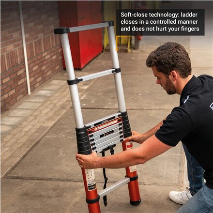 Batavia B.V. , Giraffe AIR Telescopic Ladder 2.93 m