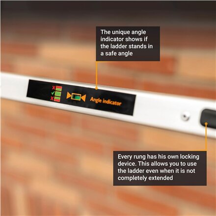 Batavia B.V. , Giraffe AIR Telescopic Ladder 2.93 m